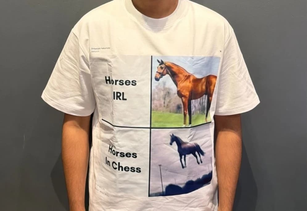Sharan wearing his tweet tee